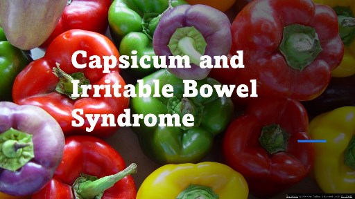 Capsicum and Irritable Bowel Syndrome